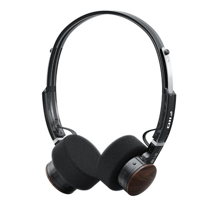 FIIO EH11 On-Ear Bluetooth Headphones, Powerful Bass & LDAC Hi-Res Audio, Lightweight Retro Design, 30H Battery, Dual Device & A