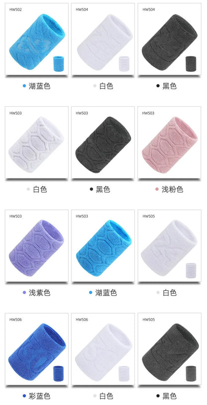 Muñequera elástica de algodón con número 30 para baloncesto, ideal para hombres y niños, gimnasio, fitness, tenis, correr y absorber el sudor.
