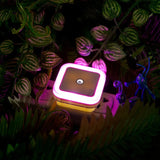 Luz Noturna LED Sem Fio com Sensor – Mini Luz de Tomada (Padrão UE/EUA) para Decoração e Iluminação de Quartos (Infantil e Adulto) e Salas