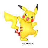 Cartoon Pokémon Pikachu Theme Foil Balloons Set, balão de látex colorido, festa de aniversário infantil, Baby Shower, Decoração para festas, 33pcs