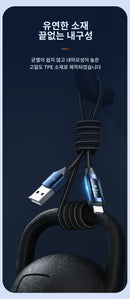 Toocki LED Display USB Cable For iPhone 14 13 12 11 Pro Max Fast Charger Charging Lightning 2.4A USB Wire Cord X XR 8 7 1m 2m