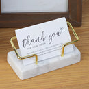 Marble Business Card Holder Organizer Desktop  Name Card Display Stand Table Memo Pad Cards Storage Shelf Office Supplies
