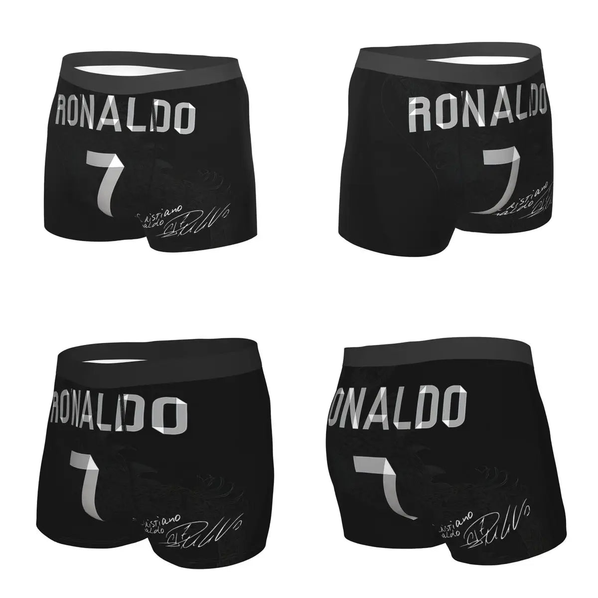 Boxer Briefs Shorts Cristiano Ronaldo Cr7 Underwear Men Ventilated Underwear for Men Boyfriend Gifts