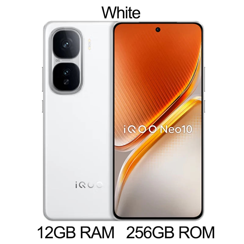 Original VIVO iQOO Neo 10  6100mAh Battery 120W SuperVOOC 50MP  IMX921 OIS 6.78 Inch AMOLED 144Hz Snapdragon 8 Gen 3   NFC OTA