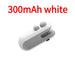 300mAh white