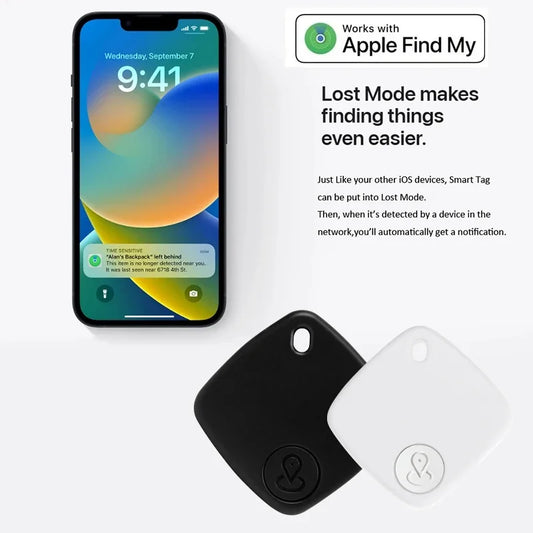 Mini Tracking Device For Find My Key Smart Tag Child Finder Pet Car GPS Lost Tracker Smart Bluetooth Tracker IOS System