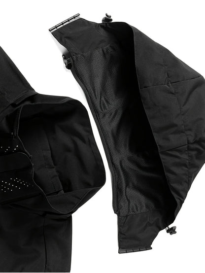 Men's Lightweight Waterproof Rain Jacket, Hooded Shell Outdoor Raincoat Hiking Windbreaker Jacket Coat