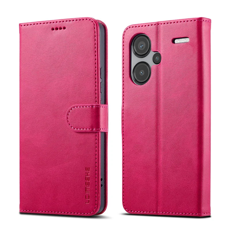 For Xiaomi Redmi Note 13 Pro Plus 5G Case Flip Leather Wallet Book Case On note13 4G Phone Cover Magnetic Card Slot Holder