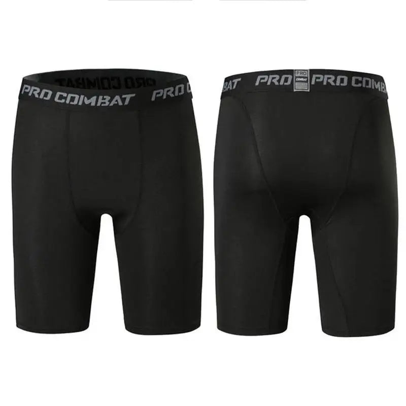 Sports New Men's Bodybuilding Shorts, Fitness Compression Tight Shorts, Sports Men's Muscle Active Elastic Tight Shorts