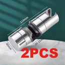 Universal Shower Head Holder Adjustable Shower Rail Holder Bathroom Accessories Replacement Hand Shower Bracket for Slide Bar