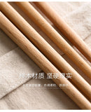 Japanese Extra Long Wooden Chopsticks Polished Beech Wood Fried Food Noodle Anti-slip Chopsticks Kitchen Cooking Tools