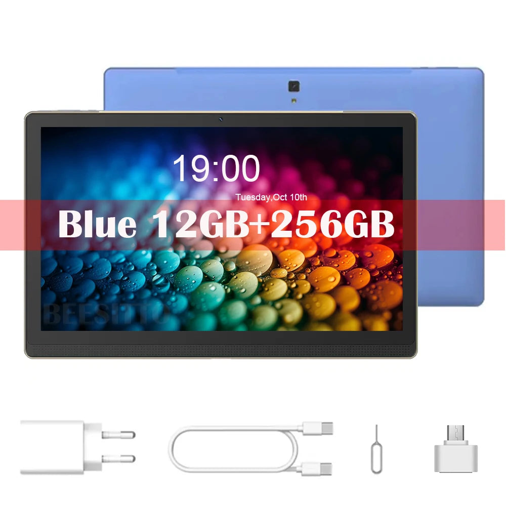 14.1inch Tablet L14 Pro Tab With Large Screen 1920*1080 IPS Screen 12GB+256GB Android 12 Tablets Deca Core 13+5MP Bluetooth WiFi