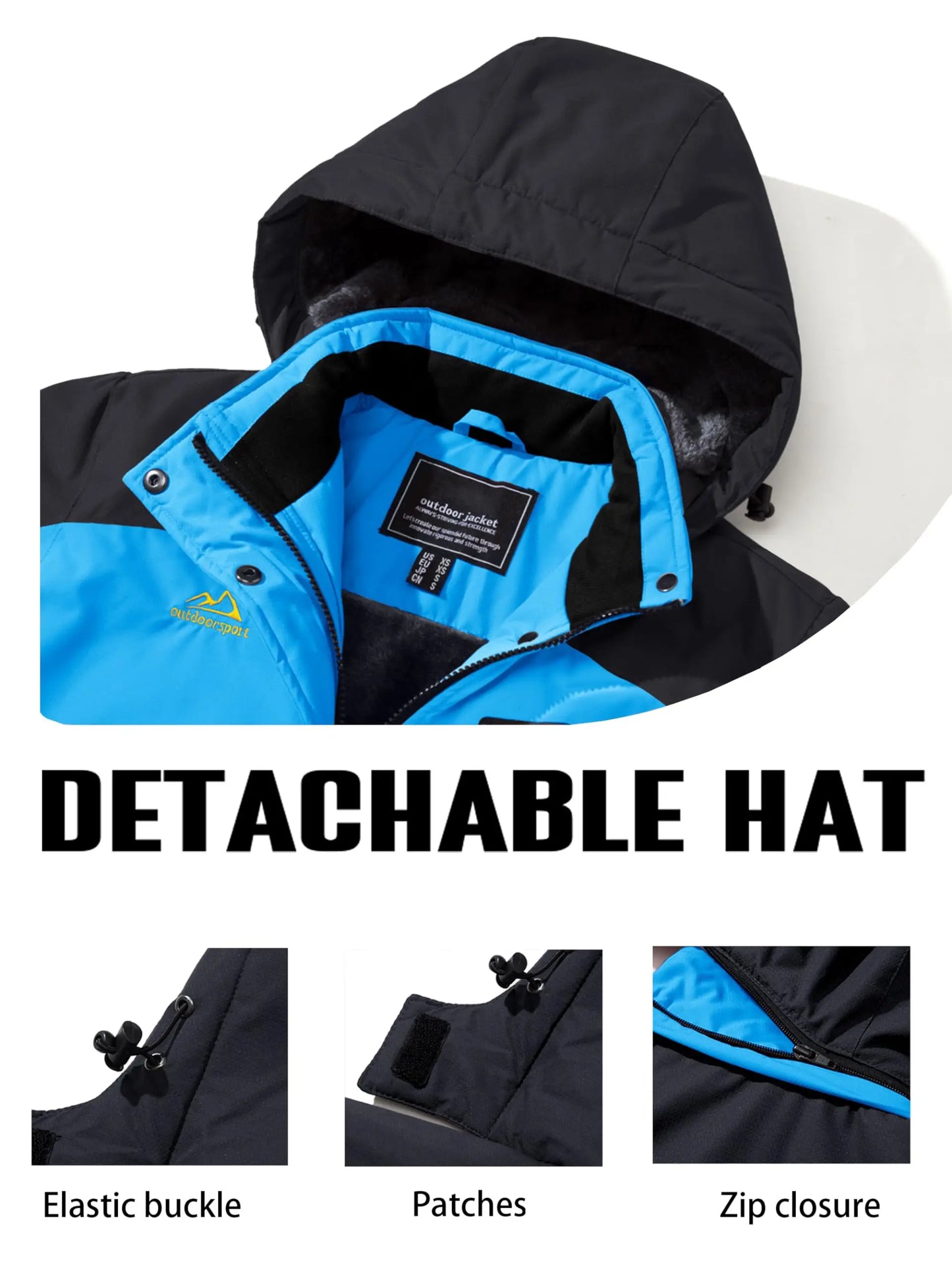 TACVASEN Chaqueta de esquí y snowboard de invierno para mujer, forro polar térmico, impermeable, informal, para trabajo, lluvia, cortavientos, parka