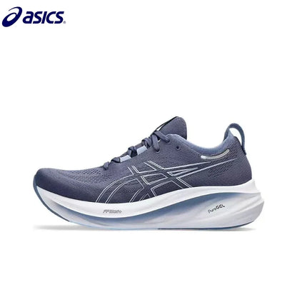Zapatillas de running Asics Nimbus 26 para hombre, amortiguación y estabilidad, unisex.