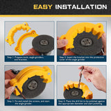 Upgrade 118 Degree Angle Grinder Drill Bit Sharpener Power Drill Bit Grinding Tool for 2 to 13mm Drill Bits