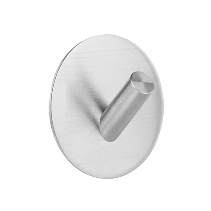 1 juego de accesorios de baño de acero inoxidable plateado, toallero, soporte para papel higiénico, gancho para barra de toalla, accesorios de baño