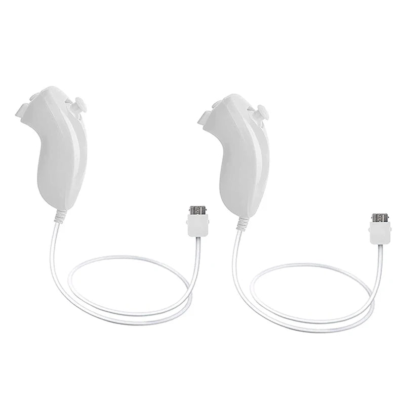 Controllers for Nintendo Wii/Wii U Left/Right 2in1 Motion Plus Controller Wireless Remote Control Gamepad Video Game Accessories