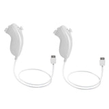 Controllers for Nintendo Wii/Wii U Left/Right 2in1 Motion Plus Controller Wireless Remote Control Gamepad Video Game Accessories