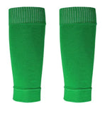1Pair Football Socks Soccer Accessories Leg Brace Sleeves Breathable Sport Sock Adult Kids Shin Guards Calf Protection Leg Cover