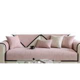 Scratch Sofa Cover Towel Solid Color Non-slip Sofa Backrest Cover Towel Universal New Chenille Sofa Cushion Anti-cat