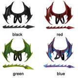 Animal Cosplay Dragon Costume Purim Christmas Gift Carnival Party Cosplay Set Wing and Tail Faucet Costume