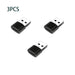 USB 2.0 black -3PCS