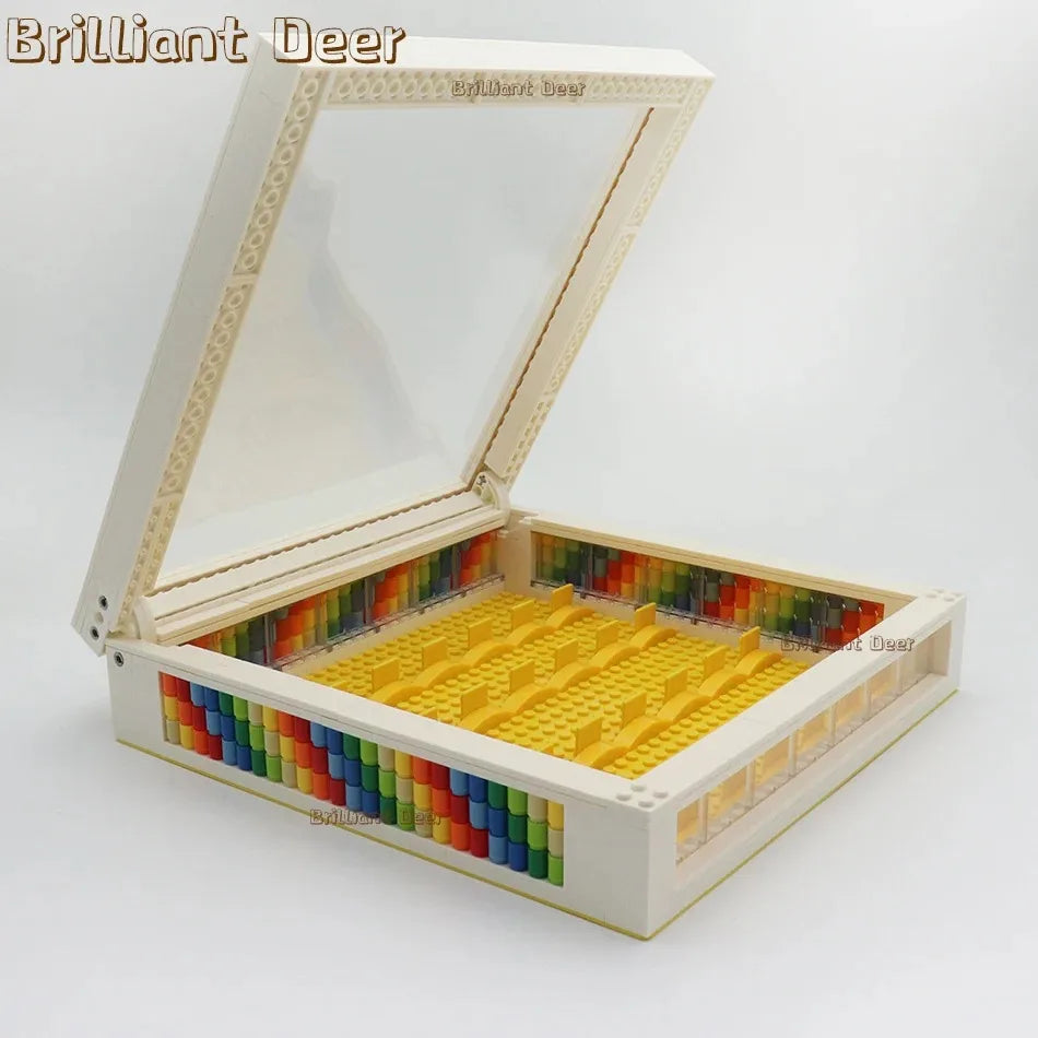 32x32 32x16 Dots Classic Building Blocks Base Plate MOC DIY Small Size Bricks Baseplate Parts for City Figures Children Toys