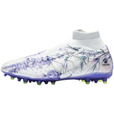 Botas de fútbol Kelme para hombre, de caña alta, profesionales, TF, con clavos rotos, para entrenamiento de adultos, botas de fútbol Mg, botas de fútbol con clavos cortos.