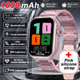 2025 New For Xiaomi Smart Watch Men Women 1.85-Inch HD AMOLED Full Touch Screen IP68 Waterproof Bluetooth Call SmartWatch Man