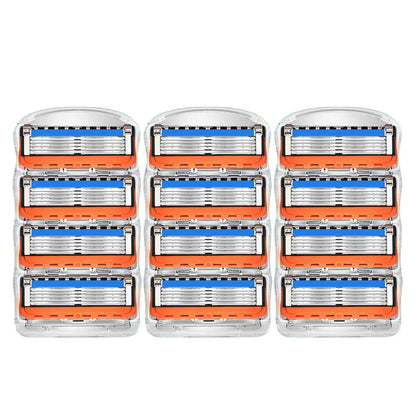 Manual Razor For Men Five Layers Blades Men Shaving Stainless Steel Blades Suit For Fusion5