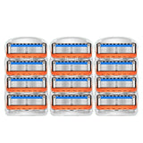 Manual Razor For Men Five Layers Blades Men Shaving Stainless Steel Blades Suit For Fusion5