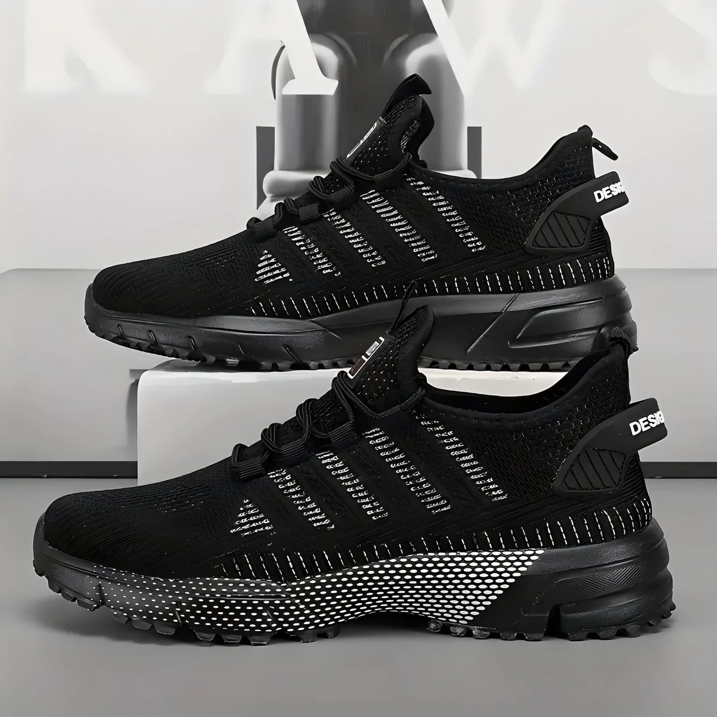 New 2025 Men Running Shoes Breathable Outdoor Sports Shoes Lightweight Sneakers for Men Comfortable Athletic Training Footwear