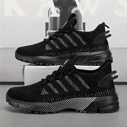 New 2025 Men Running Shoes Breathable Outdoor Sports Shoes Lightweight Sneakers for Men Comfortable Athletic Training Footwear