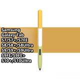 Pen Case for Samsung Galaxy Tab S10 Ultra S9 S8 S7 FE S6 Lite Tablet Stylus Protective Cover Soft Silicone Shockproof Non-slip