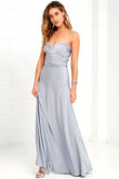 Sexy Women Multiway Wrap Convertible Boho Maxi Club Red Bandage Long Dress Party Bridesmaid Infinity Robe Longue Femme