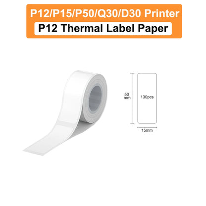 Phomemo D30 Q30/31 Mini Label Printer Paper Printing Label Waterproof Oilproof Scratch-Resistant Price Label Laser Sticker