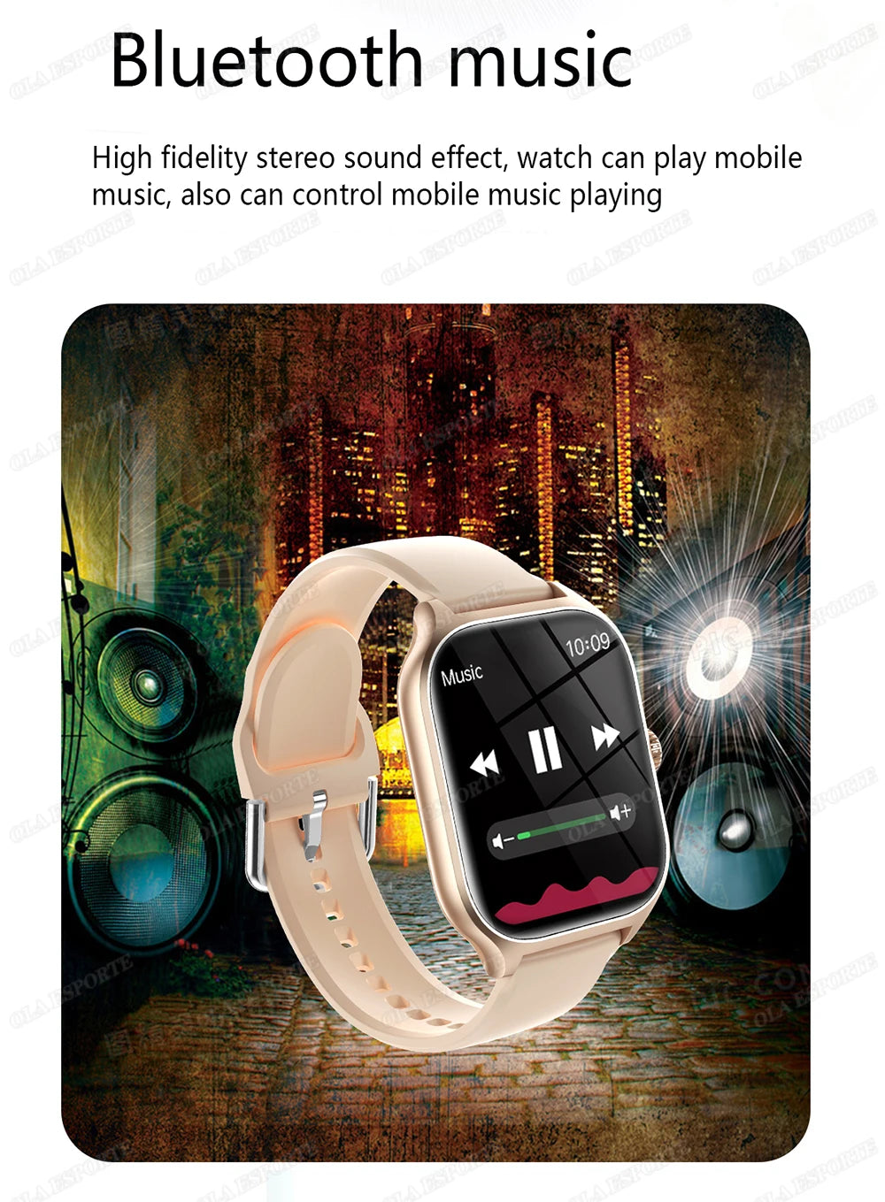 Smart Watch For Android IOS Watches 1.83inch HD Display Bluetooth Call Message Alert Music Sports Mode Smartwatch Men Women Ht30
