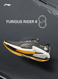 Li-Ning Men's FURIOUS RIDER 8 Stability Running Shoes BOOM Anti-slip Cushion LiNing Stable Support Sport Shoes Sneakers ARZV005