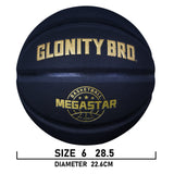 Size 5/6/7 Composite Leather Non-slip Basketball For In&Outdoor Soft Touch And Enhanced Durability Team Training Ball Black-Gold