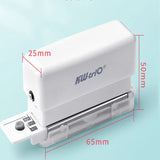 Mini 6-Hole Punching Machine DIY Book Page Stitcher Paper Binding Punch Planner Loose Leaf Paper Hole Puncher Office Stationery