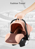 Lujoso cochecito de bebé portátil 3 en 1 de viaje con marco de aluminio alto y plegable, para recién nacidos, con cuatro ruedas.