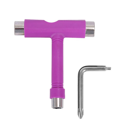 Llave Allen profesional tipo T para patineta, herramientas para longboard, patineta, tabla, patín, llave inglesa, piezas