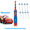 Oral B Electric Toothbrush Soft Bristle Protect Gum for Kid Waterproof Timer Teeth Brush with Extra Supplement Brush Head Refill