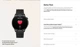OnePlus Watch Lite SmartWatch (Versão Global), Tela de 1,46 polegadas, 59g, 10 dias de bateria confiável, Monitoramento de frequência cardíaca e oxigenação sanguínea.