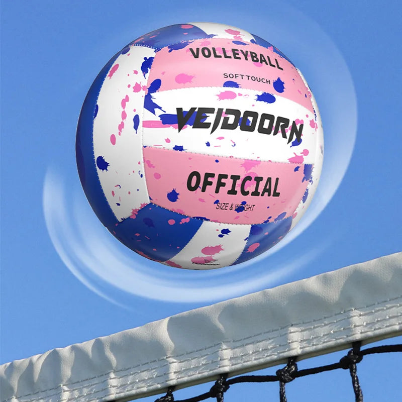 Professional Volleyball for Competition Training High Bounce PVC Material Durable Shockproof Official Size Match Ball Trending