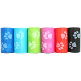 120 Rolls Dog Poop Bags Outdoor Cleaning Poop Bag Outdoor Clean Pet Supplies for Dog 15 Bags/Roll Refill Garbage Bag Pet Supplies