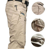 Tactical Cargo Pants Men Combat Outdoor Hiking Work Joggers Lightweight Trousers Male Elasticity Multiple Pockets Resistant Pant