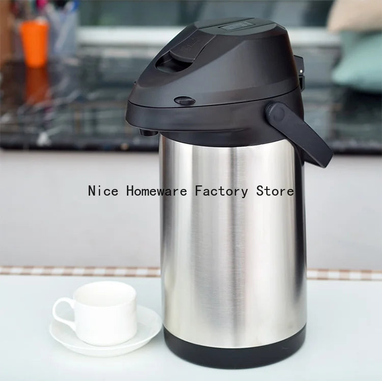 Stainless steel hot water bottle thermos vacuum insulation warm pot Inox Coffee Carafe Thermal Termo para mate carrafa termica
