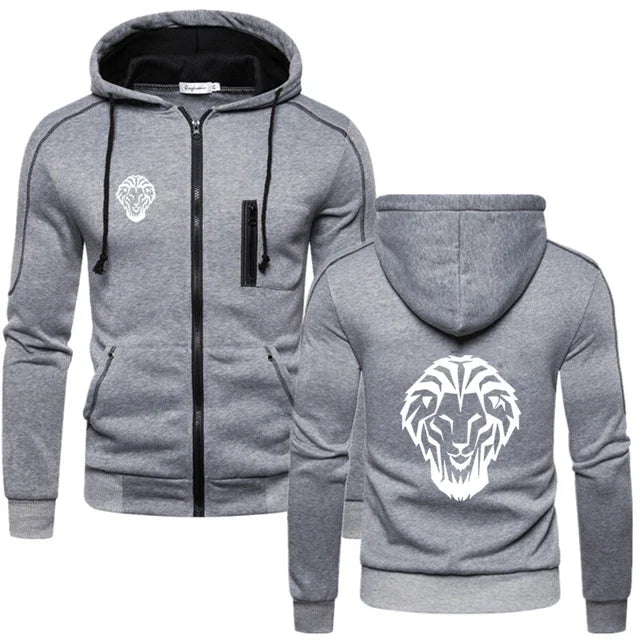 Leon Athletic Club de Bilbao Men's New Spring Autumn Clothing Fashion Zipper Casual Slim  Sweatshirt Cardigan Top Clothing