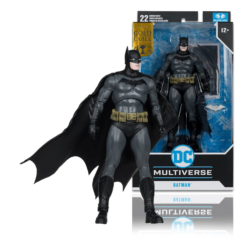 McFarlane Toys Batman & Lt. James Gordon (Batman: Year One Part 4) 18cm Action Figure Gold Label DC Multiverse Model Doll Gift